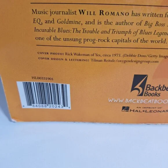 Mountains Come Out of the Sky Illustrated History of Prog Rock Used Library Book - Picture 14 of 16